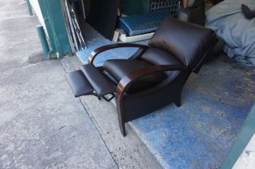 Espresso Leather Recliner_4