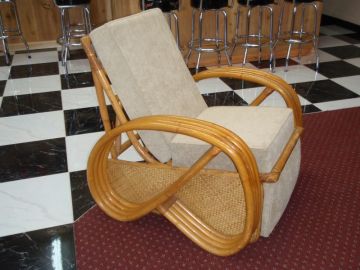 Wicker Recliner