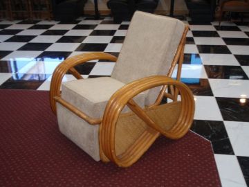 Wicker Recliner